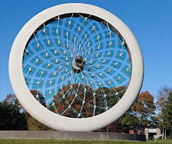 Skulptur rundtur i Give 